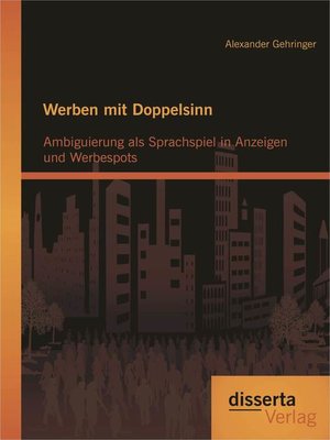 cover image of Werben mit Doppelsinn
